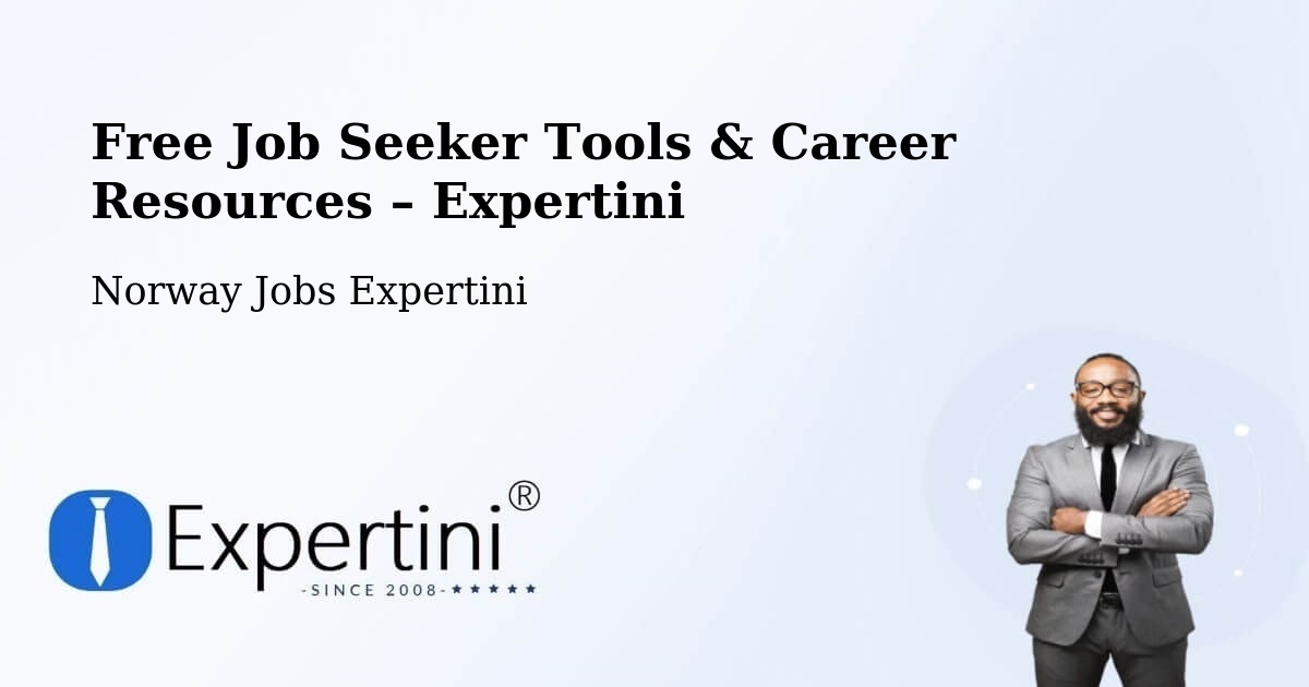 Free Job Seeker Tools & Career Resources – Steinkjer - Steinkjer, Norway Jobs Expertini