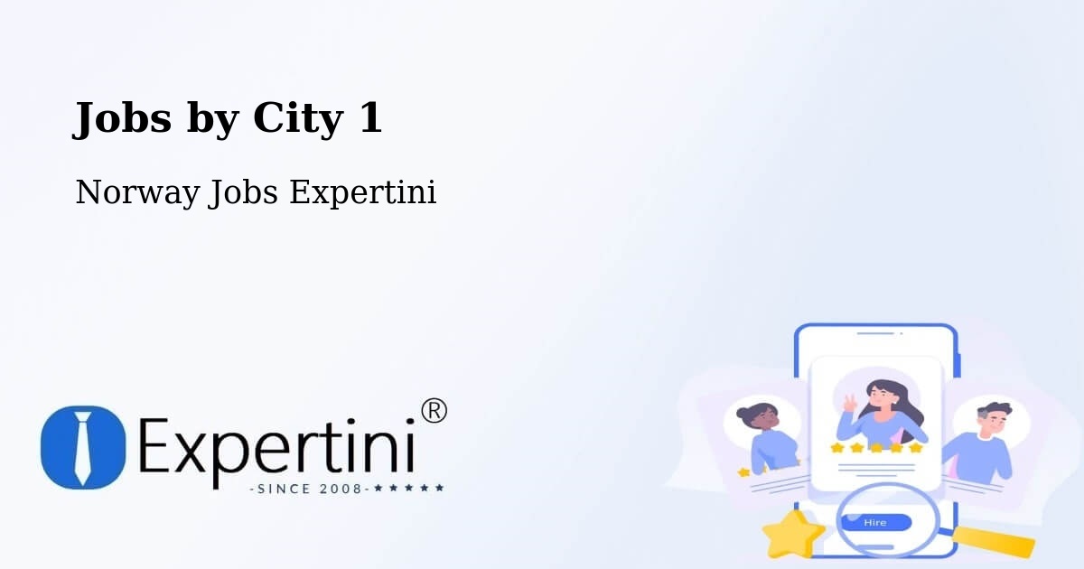 City Jobs in Norway - Expertini