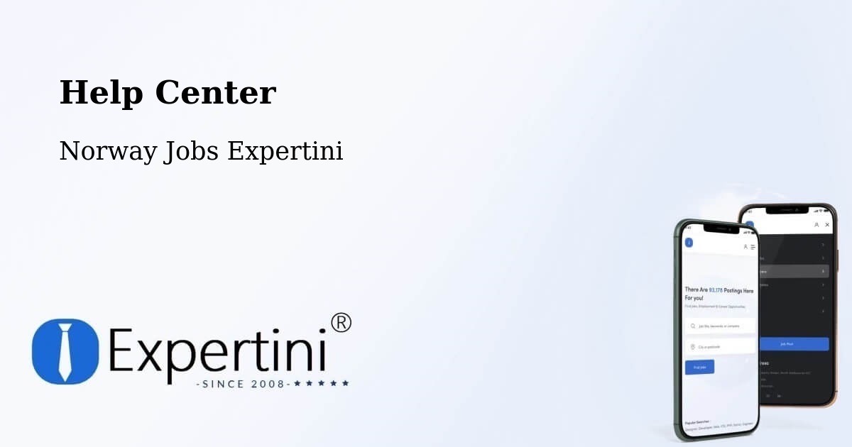 Help Center – Steinkjer - Norway Jobs Expertini