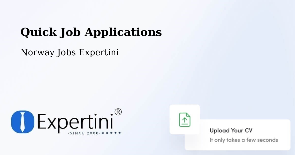 Quick Apply Feature – Steinkjer - Norway Jobs Expertini